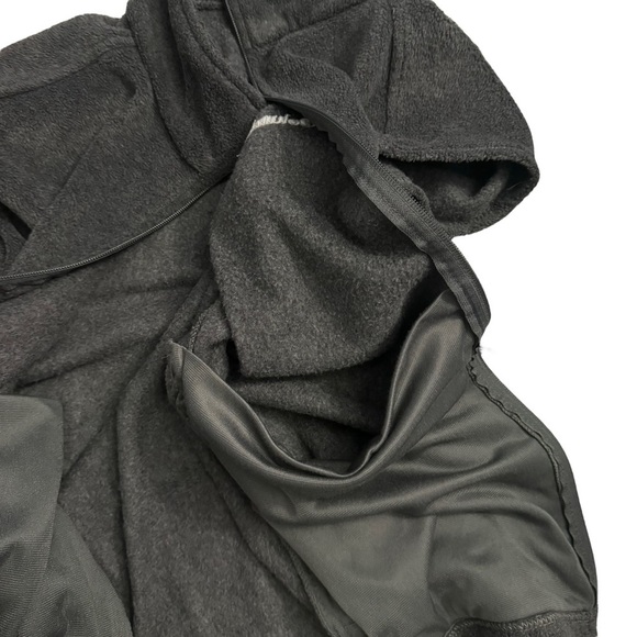 Columbia Fleece Full Zip Sleeveless Vest Mock Neck Zippered Pockets Black XL - Picture 14 of 16